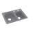 25'' L Mounting / Installation Required Double Bowl Solid Surface Kitchen Sink-38293706-38293709