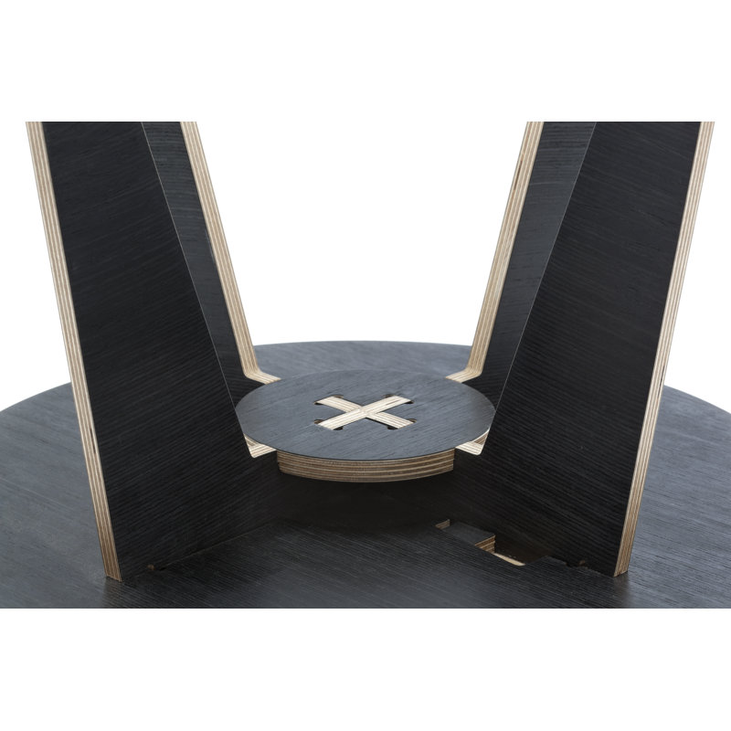 Table de bout Pirwi, Noir