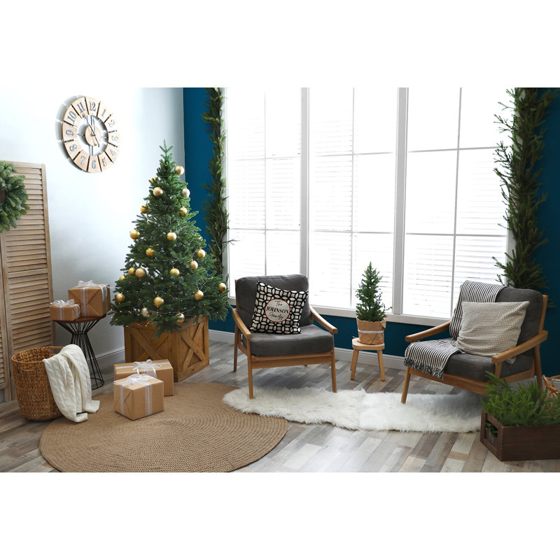Housse et insert de coussin décoratif en polyester Genesia, 16 po x 16 po, Noir / blanc, Oui