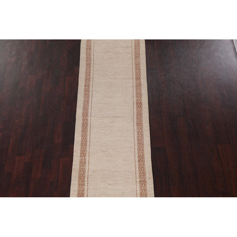 Tapis de couloir terre cuite Gabbeh 2x10