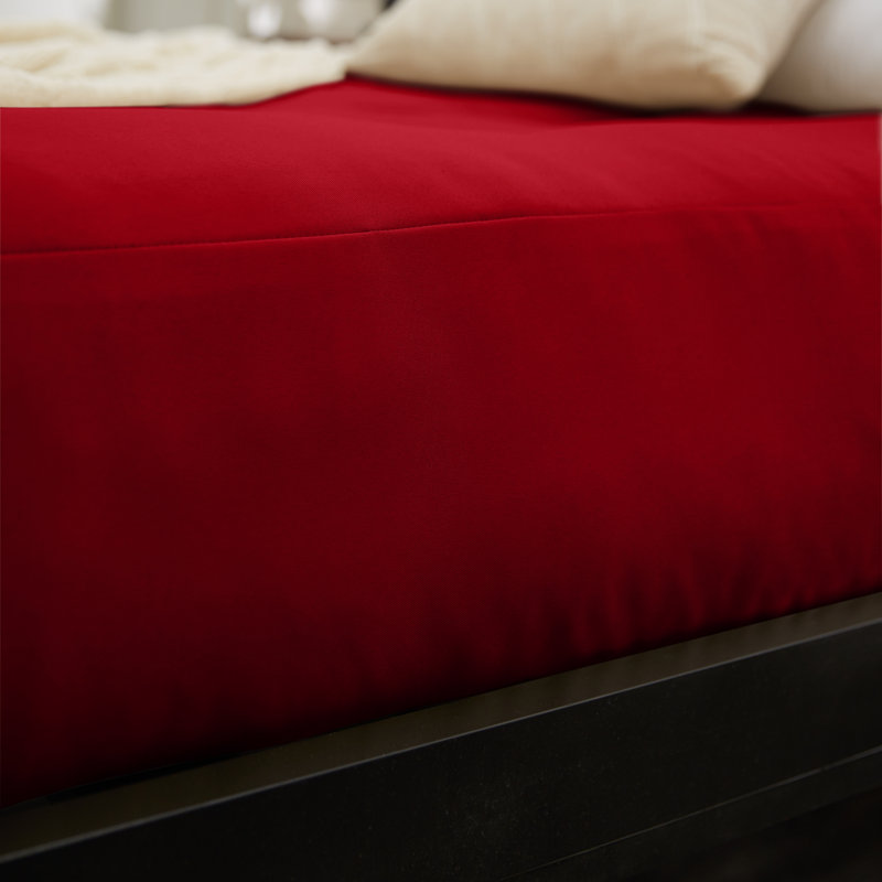 Matelas de futon simple à ressorts 5 po Sven, Rouge