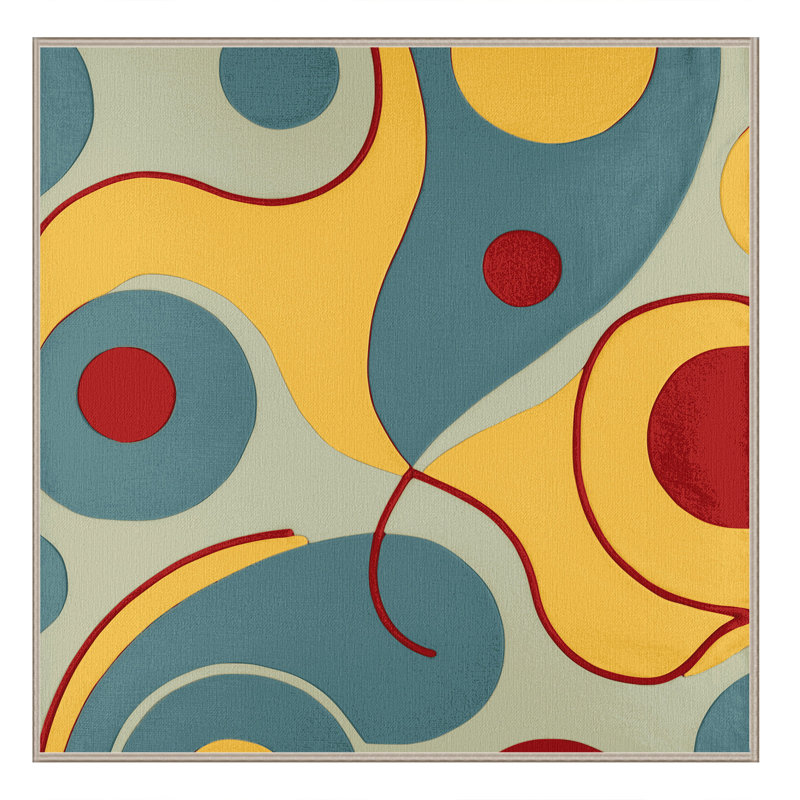 Retro Loop Rug, Rectangle 5' x 8'