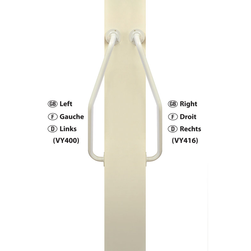 Newel Curved Rail Right handed 720mm