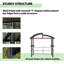 Auvent extérieur pour pergola, auvent de barbecue pour piscine, abri pour abri de jardin