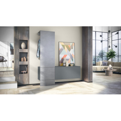 Chappa Hall Tree 156.5cm Wide with Shoe Storage