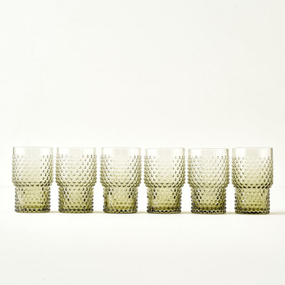 Bubble Hobnail Highball Glass (Set Of 6)