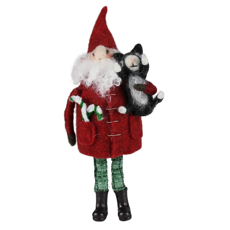 Père Noël avec chien
