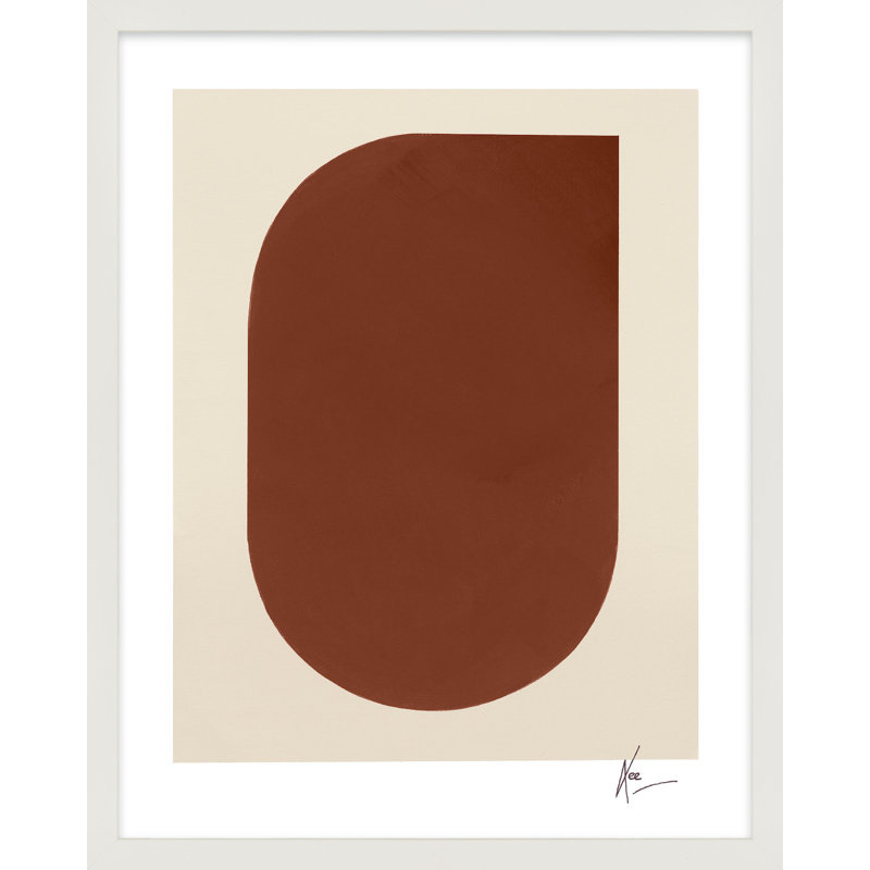 Keyhole 2 by Lee Lessem, 20" H x 16" W x 1.25" D, White Framed
