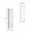 Storage Cabinet, Broom Hangers, Metal Handle