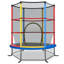 Marionville Freeport Park 165cm Hexagon with Safety Enclosure Trampoline-128987939