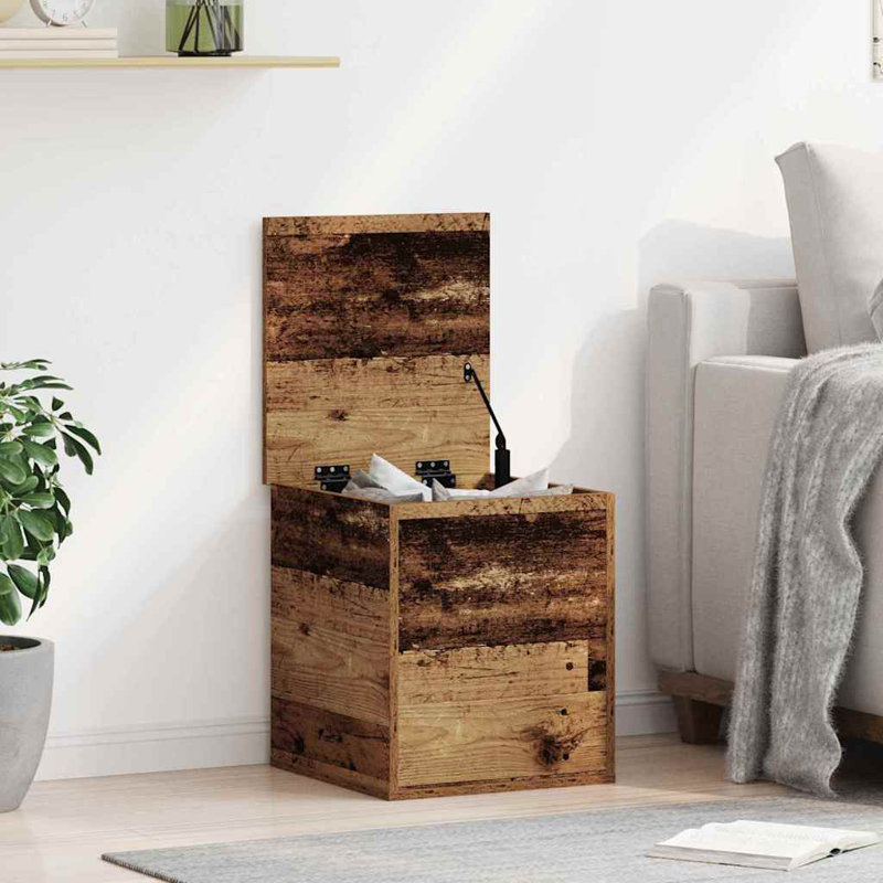 Camp Trunk / Footlocker, Old Wood