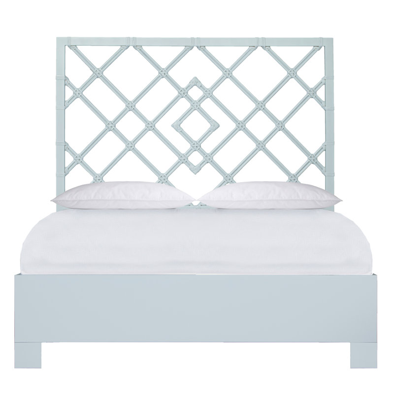 Lit standard Darien, Bleu clair, Grand