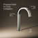 Components Bathroom Sink Faucet Spout With Ribbon Design 1.2 GPM