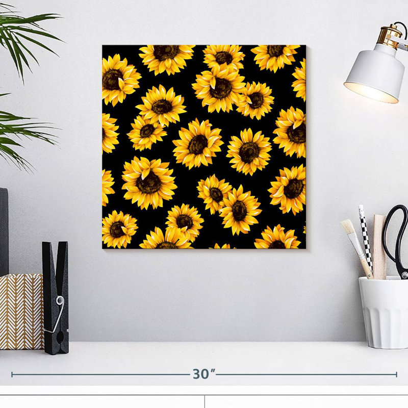 Harnek Decorative Sunflowers, 16" H x 16" W