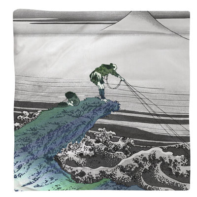 Serviette de table 10 po Katsushika Hokusai Kajikazawa dans la province de Kai