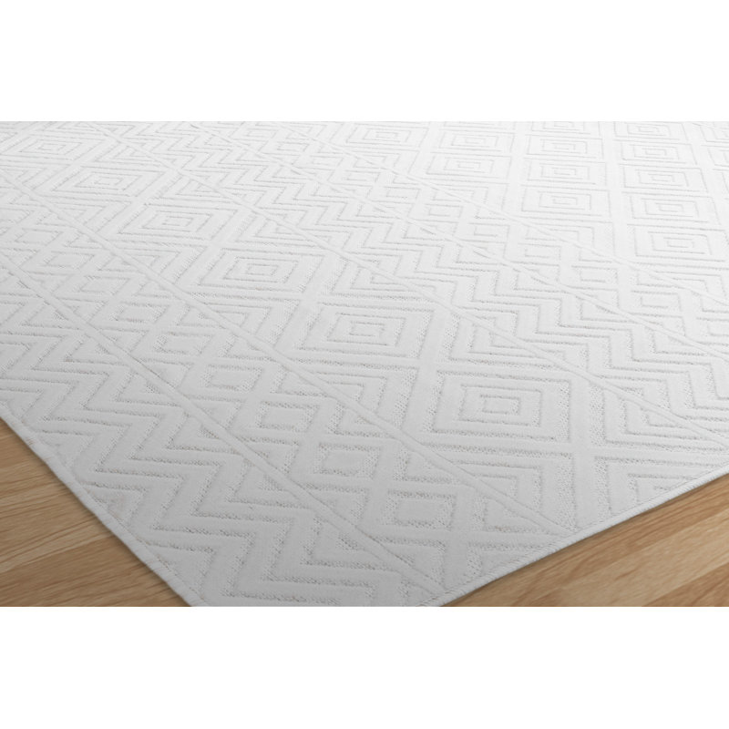 Tapis crème Elegant, 50 x 80 cm (1,6 x 2,6 pi) | 100% polypropylène, hauteur de poils de 0,2 po | Tissé à la machine avec une base en coton / jute durable | Facile à nettoyer, facile à nettoyer | Parfait pour le salon et la chambre à coucher