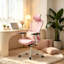 Chaises de bureau à dossier haut, chaises de bureau ergonomiques, tissu en maille respirant, capacité de charge élevée, équipées d'appuie-tête et d'accoudoirs réglables, dossier inclinable (noir, gris, kaki, rose)-1938829311-1928749665