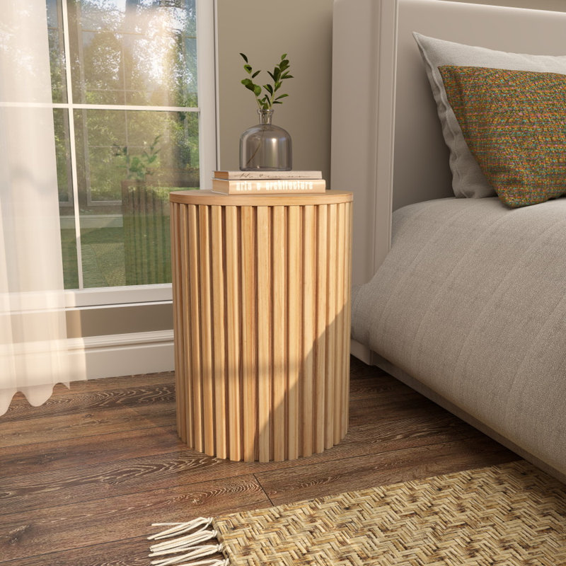 Table d'appoint Cole and Grey, Brun