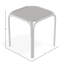 Outdoor Square Side Table-590639869