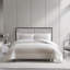 Vera Wang Chenille Waffle Stripe Beige Duvet Cover Set-1023817429
