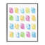 Collection Pastel Candy Bears, giclée encadrée, design par Lil 'Rue-83717938-83717940