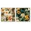 Nirupa - ensemble de 2 reproductions d'art murales Bouquets assortis-102574997-102575001