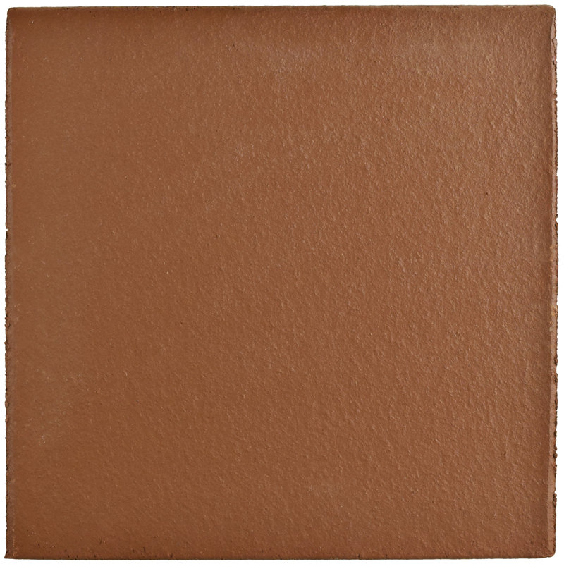Carreau de céramique bullnose rouge 5,9 po x 5,9 po Quarry