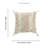 Lenorah Tufted Cotton Sequin Pillow Covers (Set of 2)