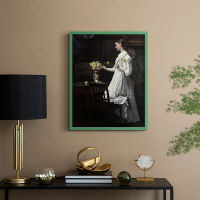 Reproduction encadrée vintage XXIX - bois massif