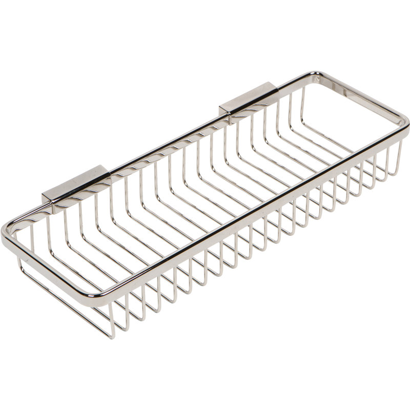 Hotelier 15-3/8" Toiletry Basket, Chrome