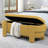 Chenille Upholstered Bench With Large Storage Space For The Living Room, Entryway And Bedroom , (51.5''X20.5''X17'')-1287136984