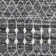 Geometric Area Rug in Charcoal