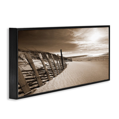 Serene Sands View Framed Giclee Art by Noah Bay