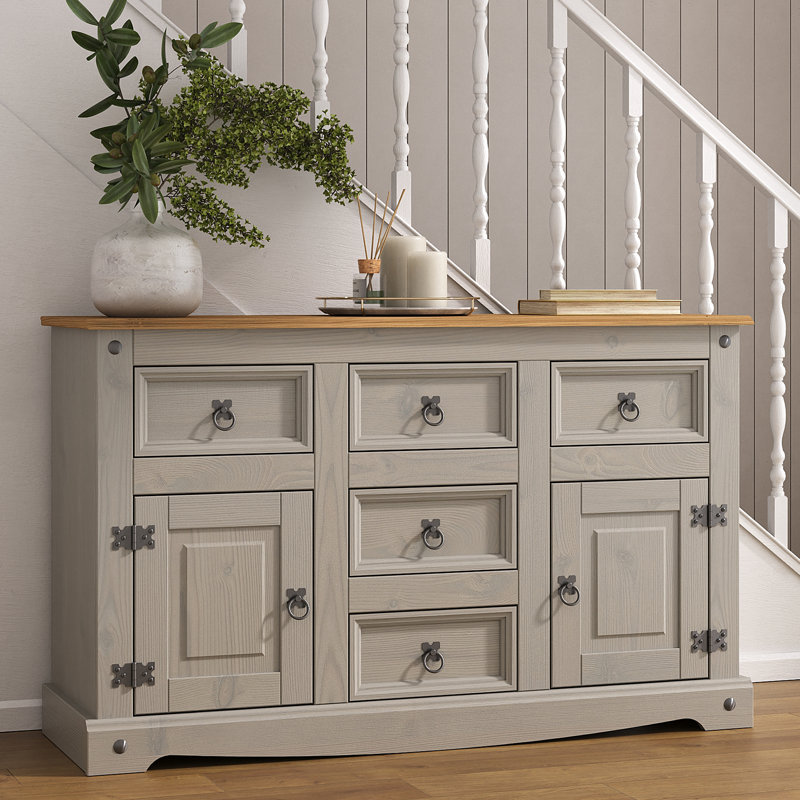 Kacey 125cm Solid Wood Sideboard