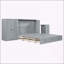 Grand lit escamotable avec port USB-44117716