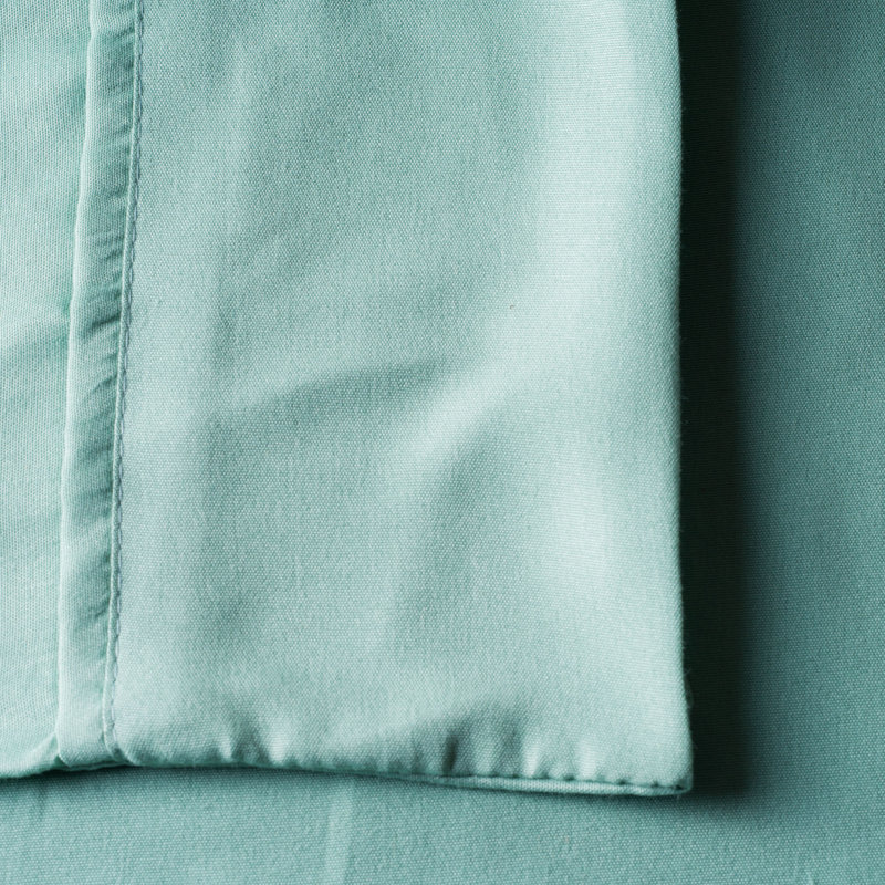 Sage Green Queen Size Microfiber Sheet Set with Pillowcases