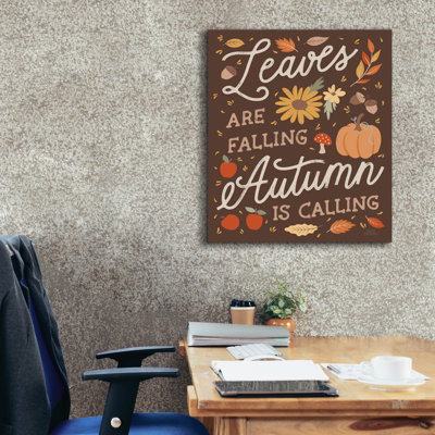 ' Harvest Wishes 4' by Laura Marshall Canvas Wall Art, 26" x 30"