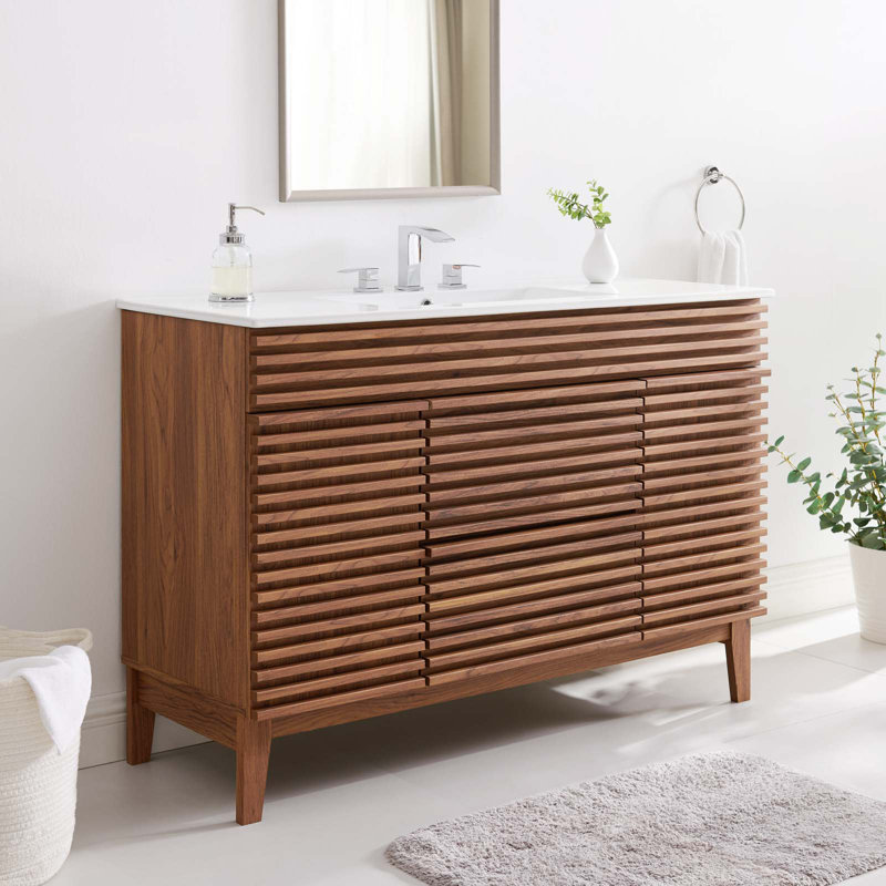Meuble-lavabo simple 48 po Render
