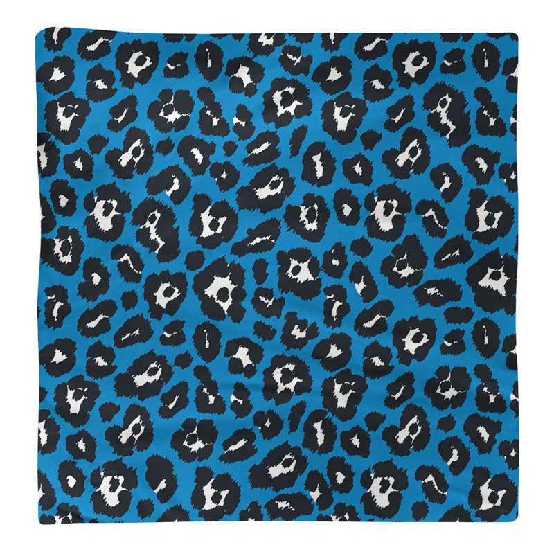 Serviette de foot Carolina, Bleu Caroline / blanc, 22 po x 22 po