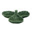 Cabbage Earthenware Divided Serving Dish-63806086-63806087