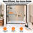 Vetra 60 In. W X 56 In. H Semi-Frameless Sliding Bathtub Door With Clear Glass in Brushed Nickel-113951973