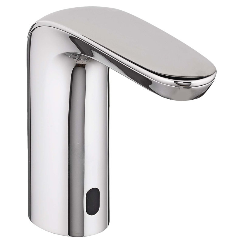 Polished Chrome Sensor Bathroom Faucet with Cast Brass Body