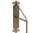 Caprice Steel Armed Sconce