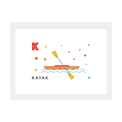 " K Is For Kayak "