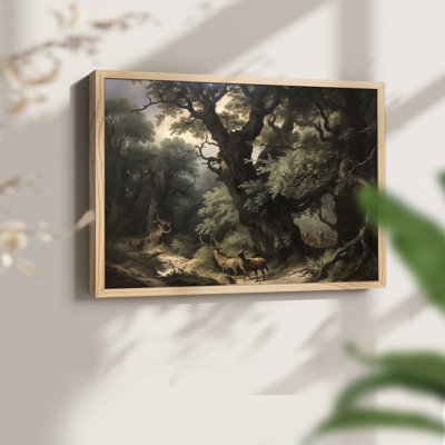 Chirstmas Art-CDXII - Reproduction encadrée - Restickable