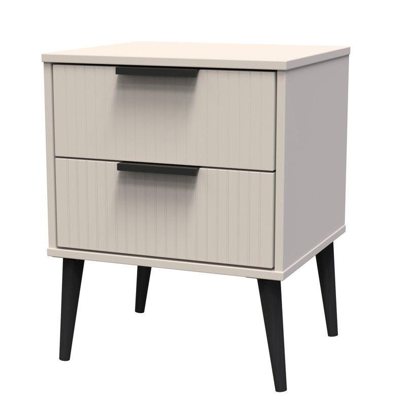 Beranda 45cm W Manufactured Wood Bedside Table