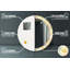 Huldar Glass Flat Wall Mirror