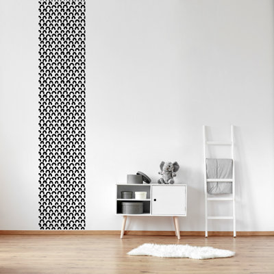 Abstract Non-Wall Damaging Wall Decal