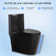1.1/1.6 GPF Dual-Flush Elongated One-Piece Toilet with 17.13 in. Comfort Seat Height, Ceramic Glazed Surface(Soft Close Seat Included), 4 Colors Option