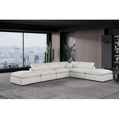 Hosna Upholstered Sectional Reversible